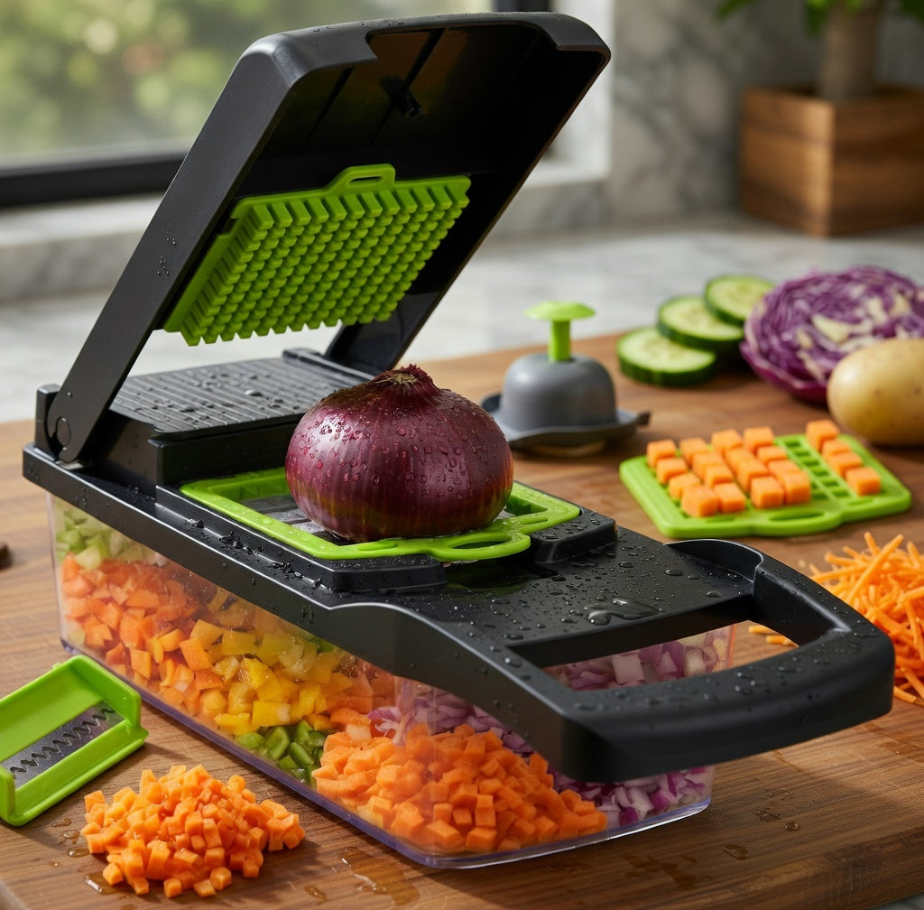 Pratikka 8 Fonksiyonlu Sebze Doğrayıcı